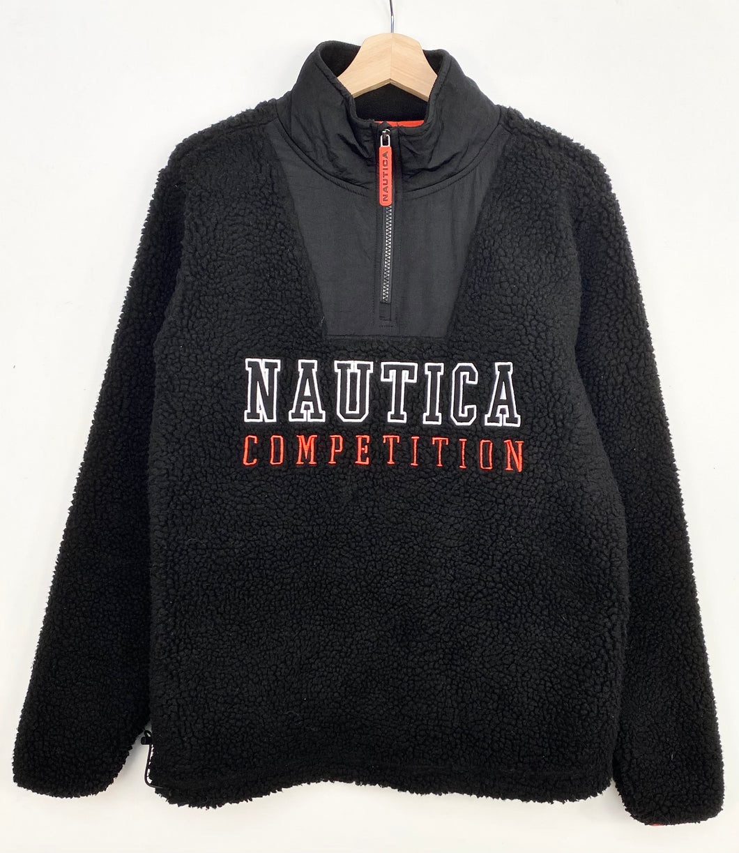 Nautica 1/4 Zip Sherpa Fleece (M)