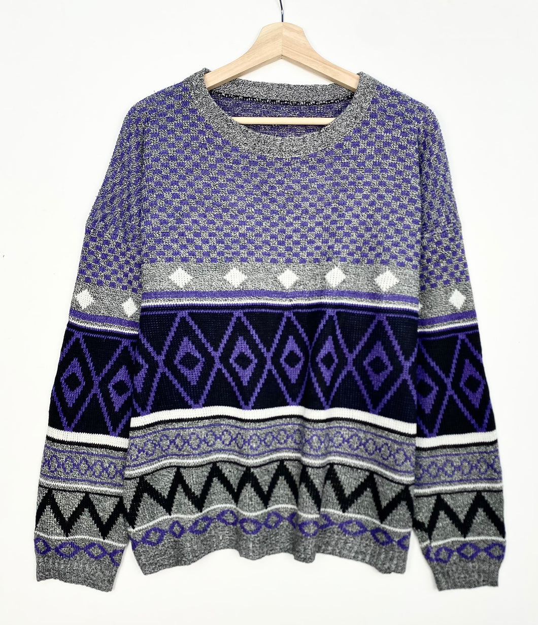 90s Grandad Jumper (L)
