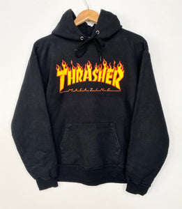 Black and red thrasher hoodie shop