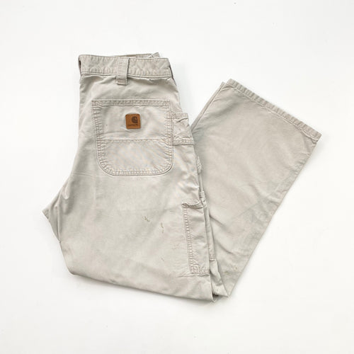 Distressed Carhartt Carpenter Jeans W34 L30