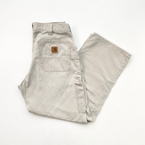 Distressed Carhartt Carpenter Jeans W34 L30