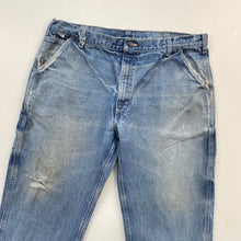 Load image into Gallery viewer, Distressed Carhartt Carpenter Jeans W42 L30