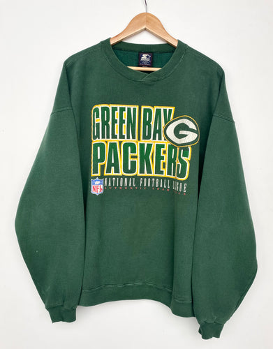 90s Starter Green Bay Packers Sweatshirt (XL)