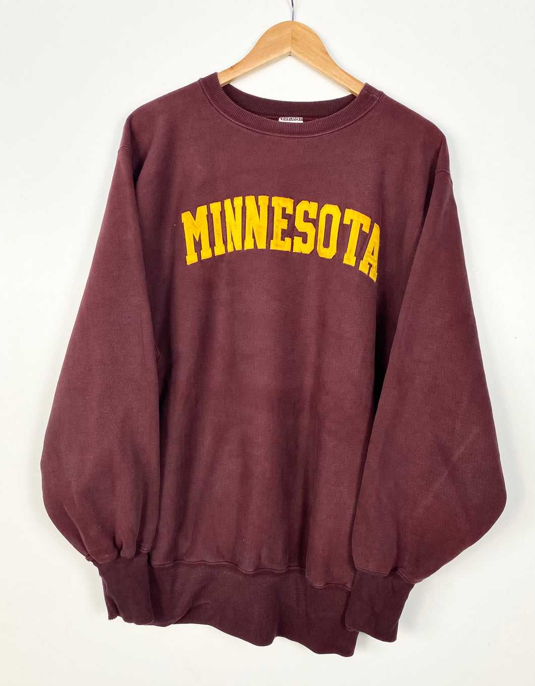 Champion Minnesota College sweatshirt XL Red Cactus Vintage