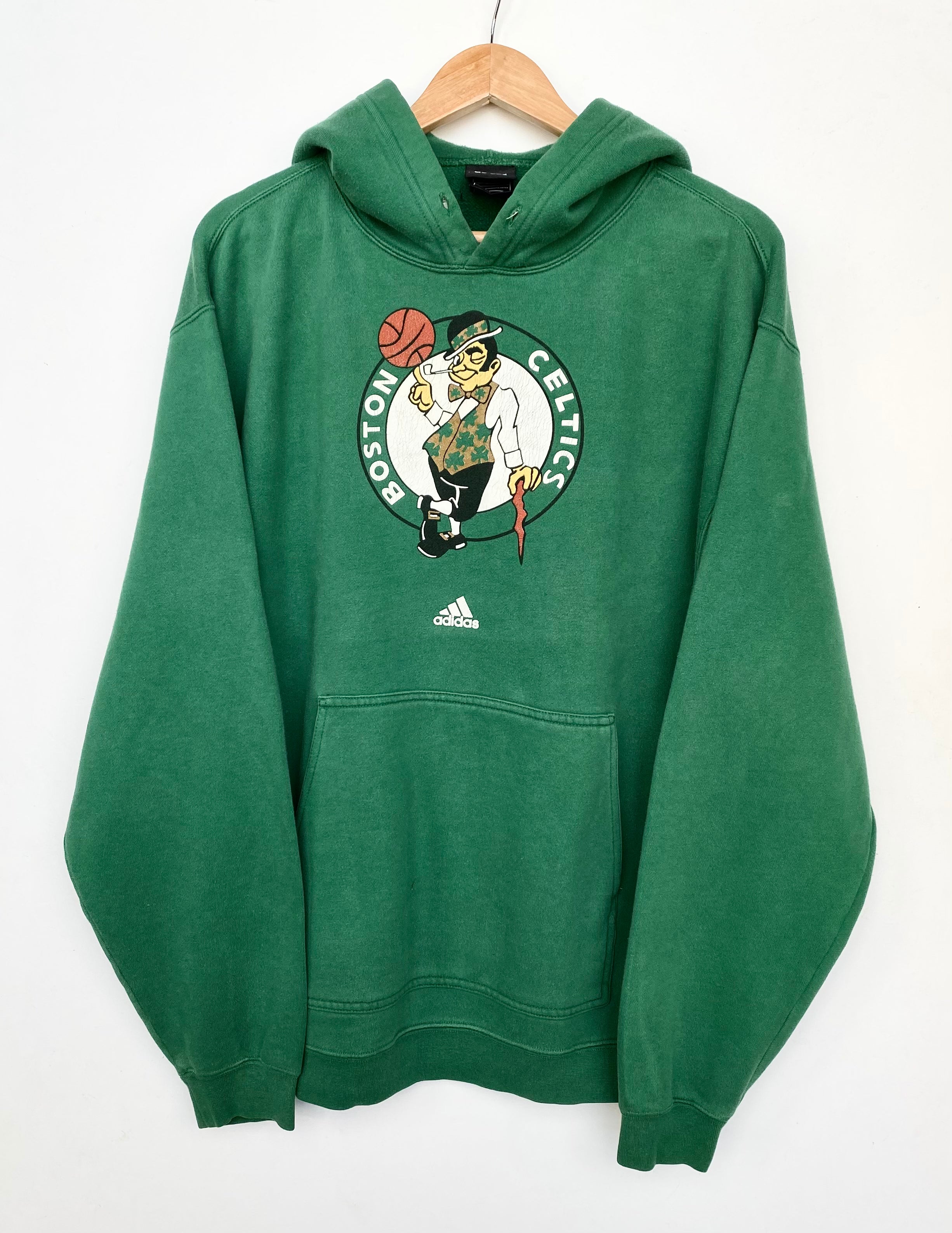 NBA Boston Celtics Adidas Hoodie (M) – Red Cactus Vintage