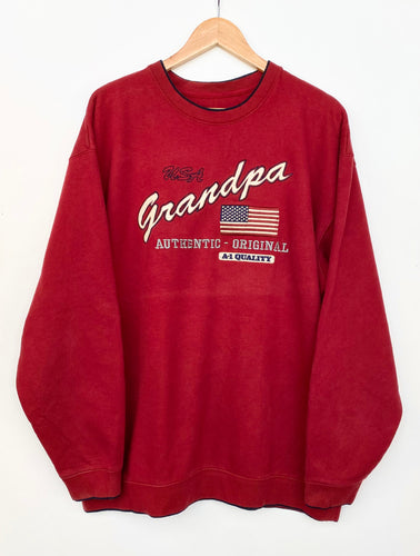 90s USA College Sweatshirt (XL)