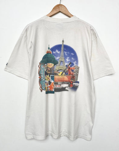90s Hard Rock Cafe Paris T-shirt (L)