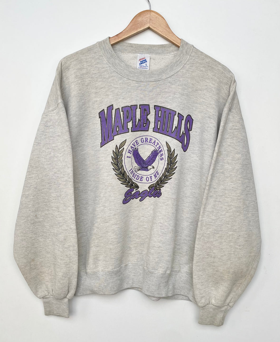 90s Maple Hills College Sweatshirt (M)