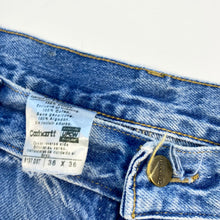 Load image into Gallery viewer, Distressed Carhartt Carpenter Jeans W36 L29