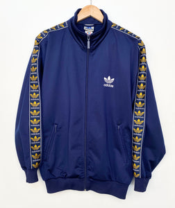 Red and top gold adidas jacket