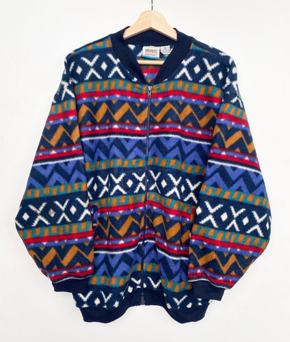 90s Abstract Fleece (M)