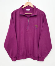 Load image into Gallery viewer, 80s Adidas 1/4 Zip Sweatshirt (M)