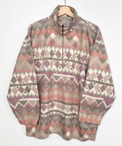 90s Abstract Fleece (L)