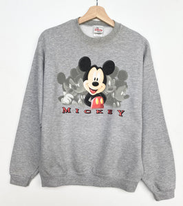 90s Disney Mickey Mouse Sweatshirt S Red Cactus Vintage