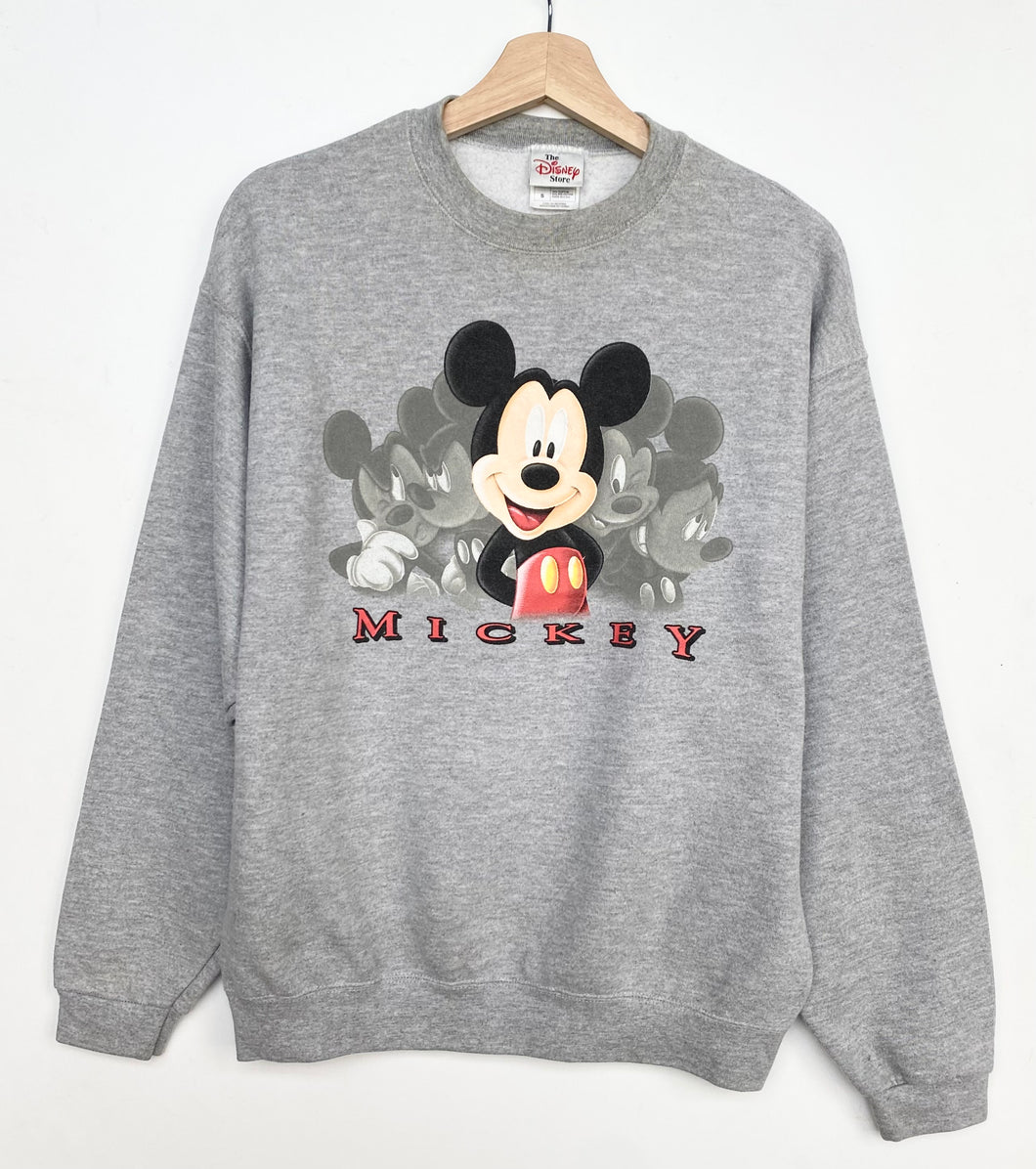90s Disney Mickey Mouse Sweatshirt S Red Cactus Vintage