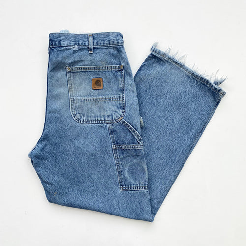 Distressed Carhartt Carpenter Jeans W36 L30