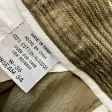 Load image into Gallery viewer, Jumbo Cords W36 L34