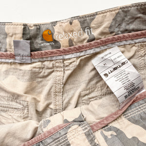 Women’s Carhartt Camo Shorts W36