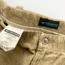 Load image into Gallery viewer, Dockers Jumbo Cords W34 L30