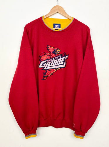 90s Starter Iowa State Cyclones College Sweatshirt (XL)