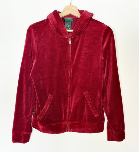 Women’s Ralph Lauren Velour Hoodie (S)