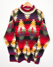 Load image into Gallery viewer, 90s Aztec Jumper (XL)