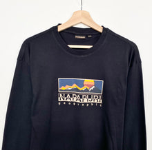 Load image into Gallery viewer, Napapijri Long Sleeve T-shirt (M)