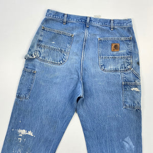 Distressed Carhartt Carpenter Jeans W36 L29