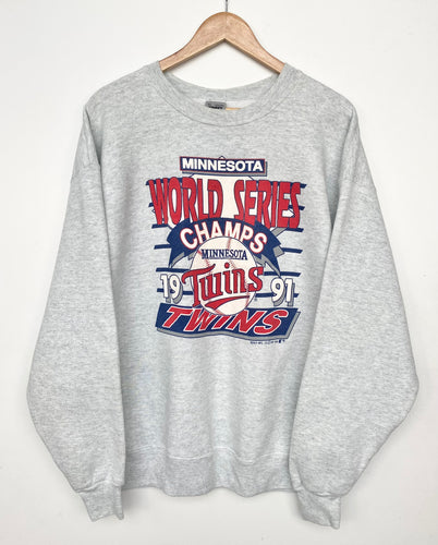 1991 MLB Minnesota Twins Sweatshirt (XL)