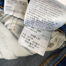Load image into Gallery viewer, Levi’s 511 W28 L30
