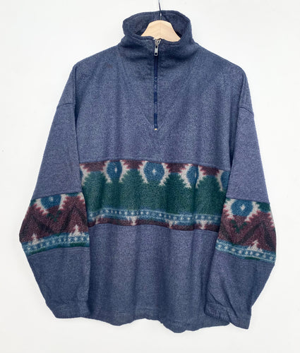 90s Abstract Fleece (L)