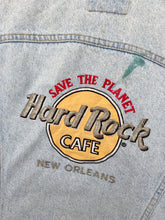 Load image into Gallery viewer, 90s Hard Rock Cafe Denim Jacket (M)