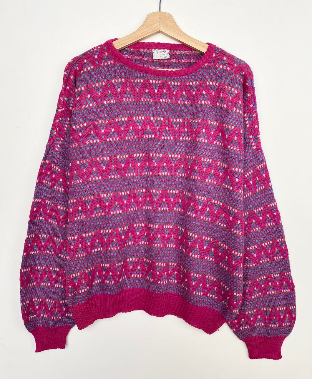 Women’s 90s Grandad Jumper (M)