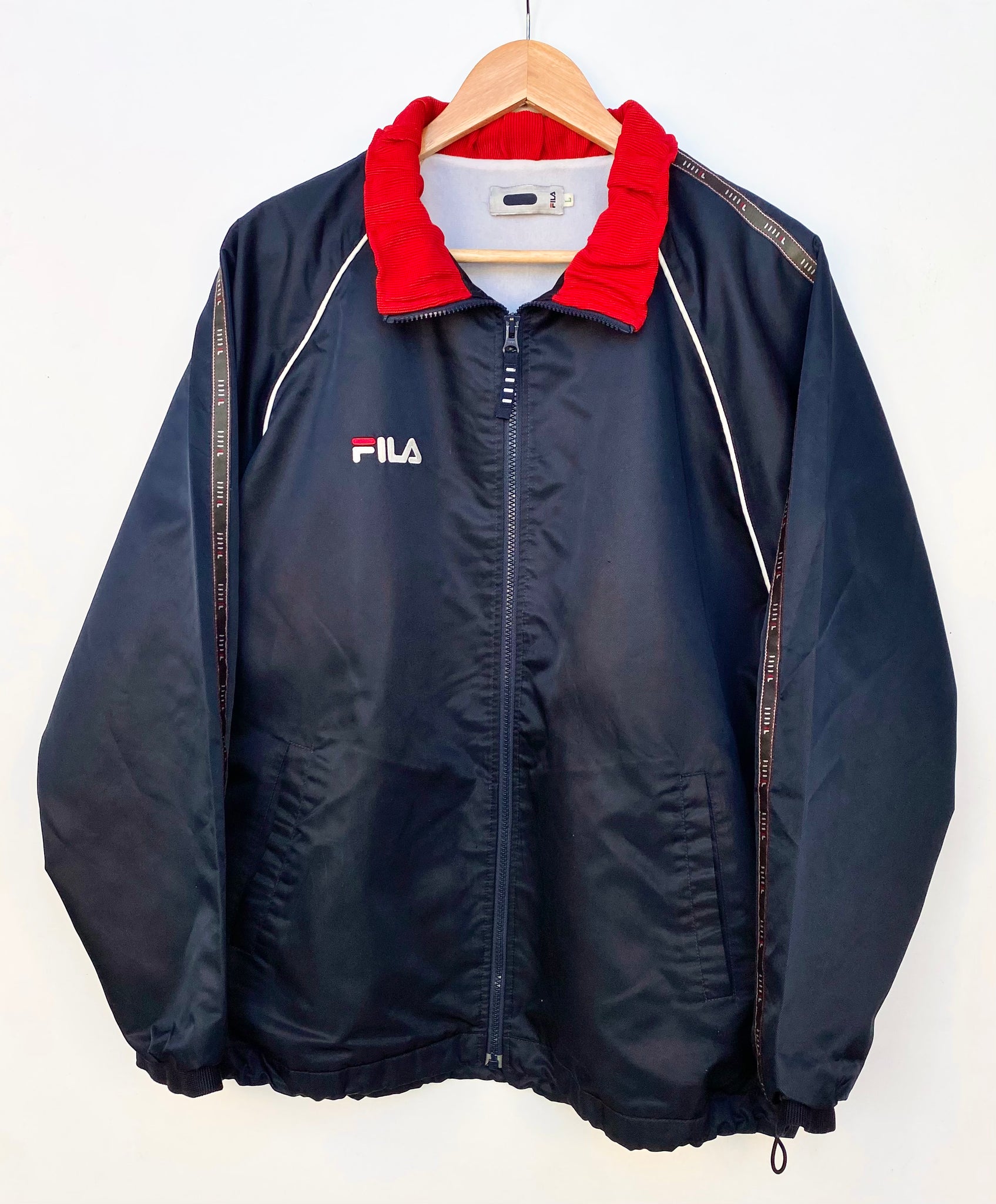 00s Fila Jacket L Red Cactus Vintage