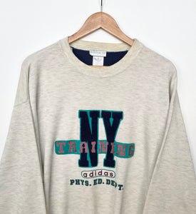 80s Adidas NY Training Sweatshirt (XL)