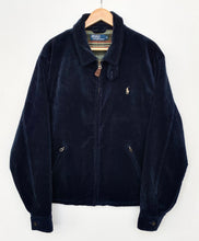 Load image into Gallery viewer, 90s Ralph Lauren Corduroy Harrington Jacket (XL)