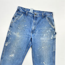 Load image into Gallery viewer, Distressed Carhartt Carpenter Jeans W36 L29