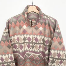 Load image into Gallery viewer, 90s Abstract Fleece (L)