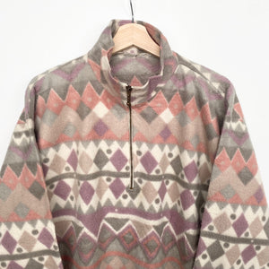 90s Abstract Fleece (L)
