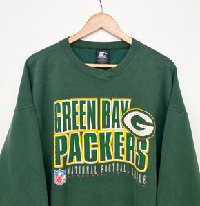 90s Starter Green Bay Packers Sweatshirt (XL)