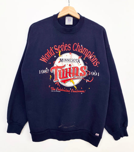 1991 MLB Minnesota Twins Sweatshirt (XL)