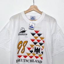Load image into Gallery viewer, Deadstock 90s France 98 Deutschland T-shirt (XL)