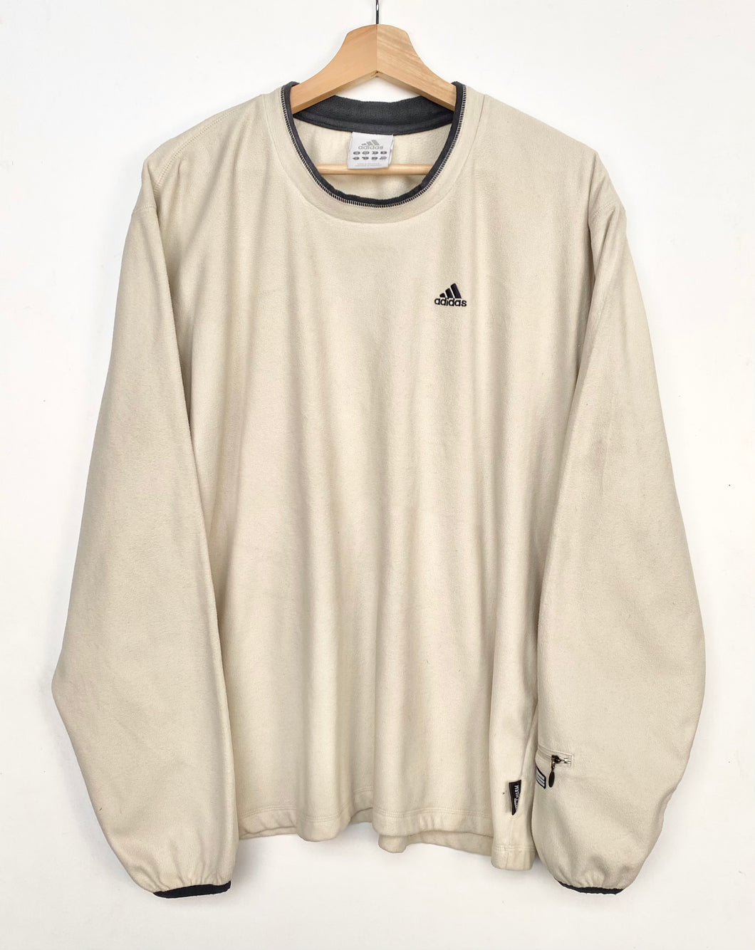 00s Adidas Fleecy Sweatshirt (L)