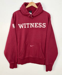 Red nike 2025 hoodie small