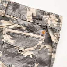 Load image into Gallery viewer, Women’s Carhartt Camo Shorts W36