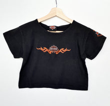 Load image into Gallery viewer, Women’s Harley Davidson Cropped T-shirt (S)