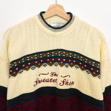 Load image into Gallery viewer, 90s The Sweater Shop Grandad Jumper (S)