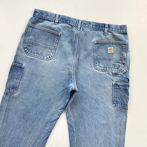 Distressed Carhartt Carpenter Jeans W42 L30