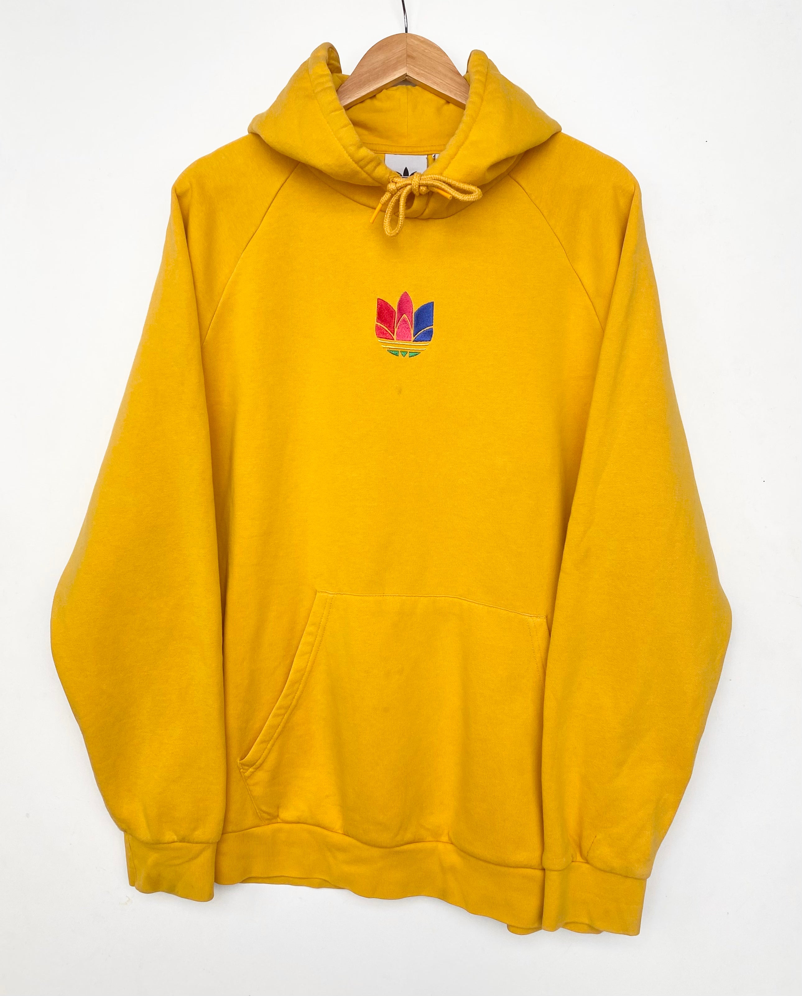 3d trefoil best sale graphic sweat hoodie