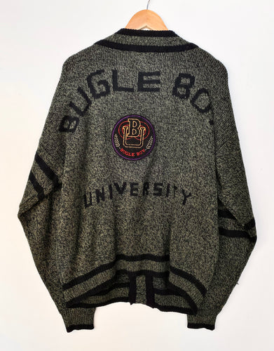 80s Bugle Boy Grandad Cardigan (XL)